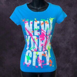 Blue Axes NYC Neon T-Shirt